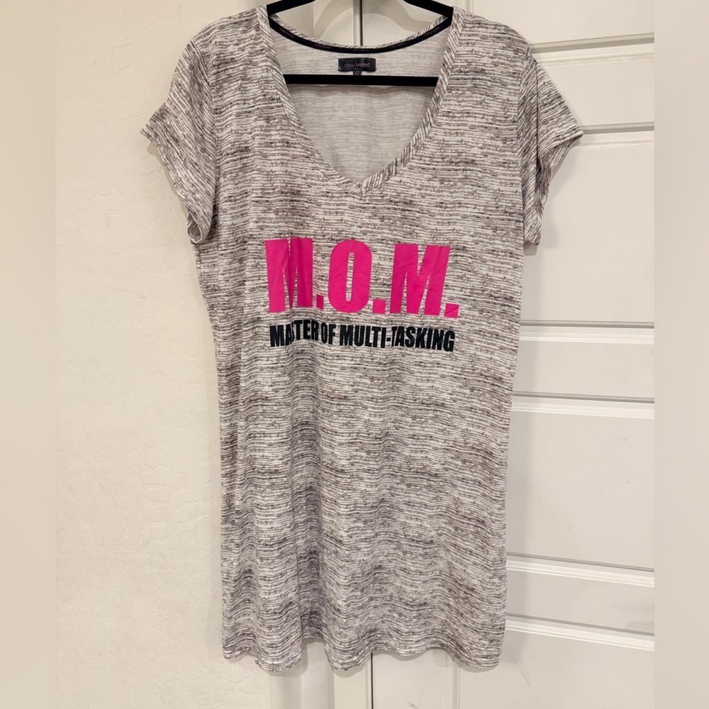 Daisy Fuentes M.O.M. Master of Multitasking Nightgown Size XL